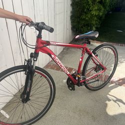 Schwinn GTX 3 Hybrid Bike - red