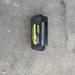 Ryobi 40 V Battery