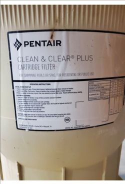 PENTAIR pool filter