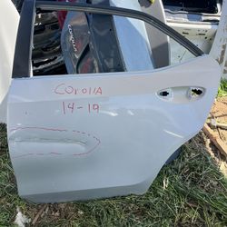 Rear Door Toyota Corolla 2018