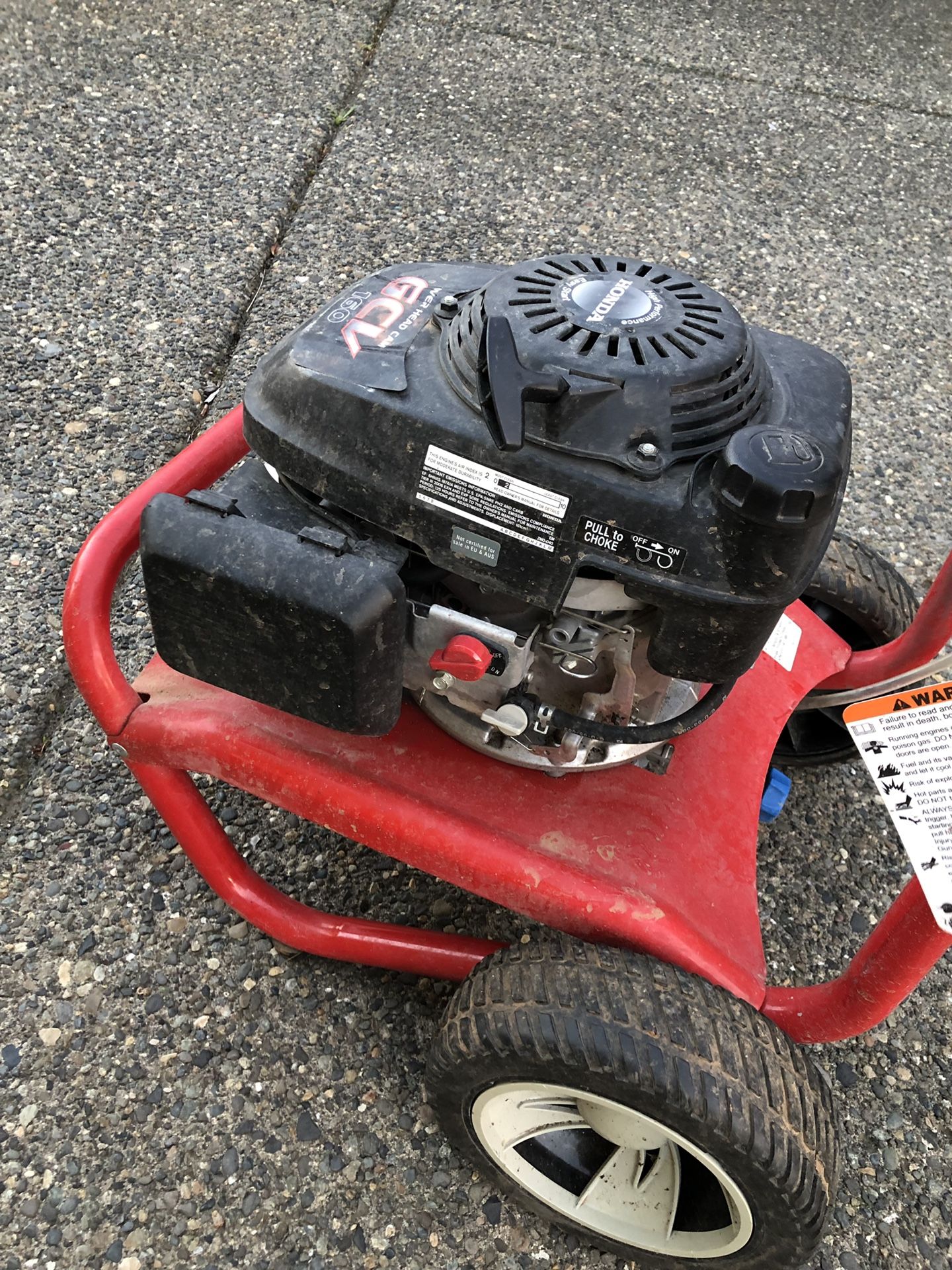 Troy Bilt Pressure Washer 2500 Max PSI for Sale in Woodland, WA OfferUp