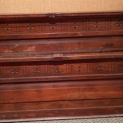 Antique Sled Bedroom Set