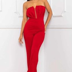 New Women's Jumpsuit Size Large 