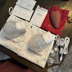 Momcozy S12 Pro Wearable Breast Pumps And Lactation Massager