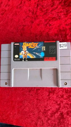 Star Fox SNES game