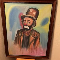 Vintage Clown Portrait