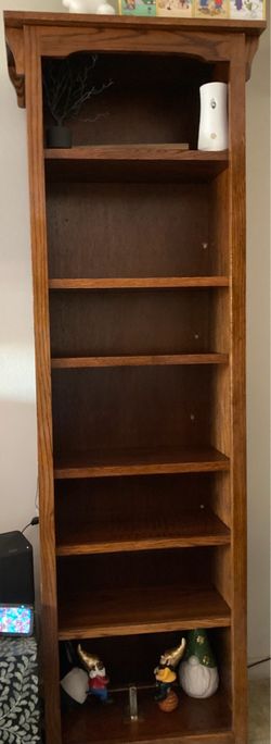 Mission style bookshelf