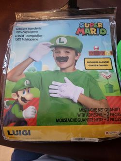 Luigi child costume