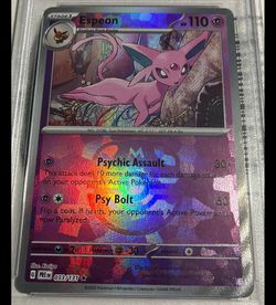 Espeon (Master Ball Pattern) Holo Rare SV: Prismatic Evolutions 033/131 NM