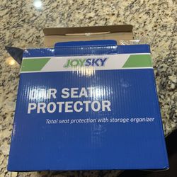 CAR SEAT Protector With Storage Organizer 