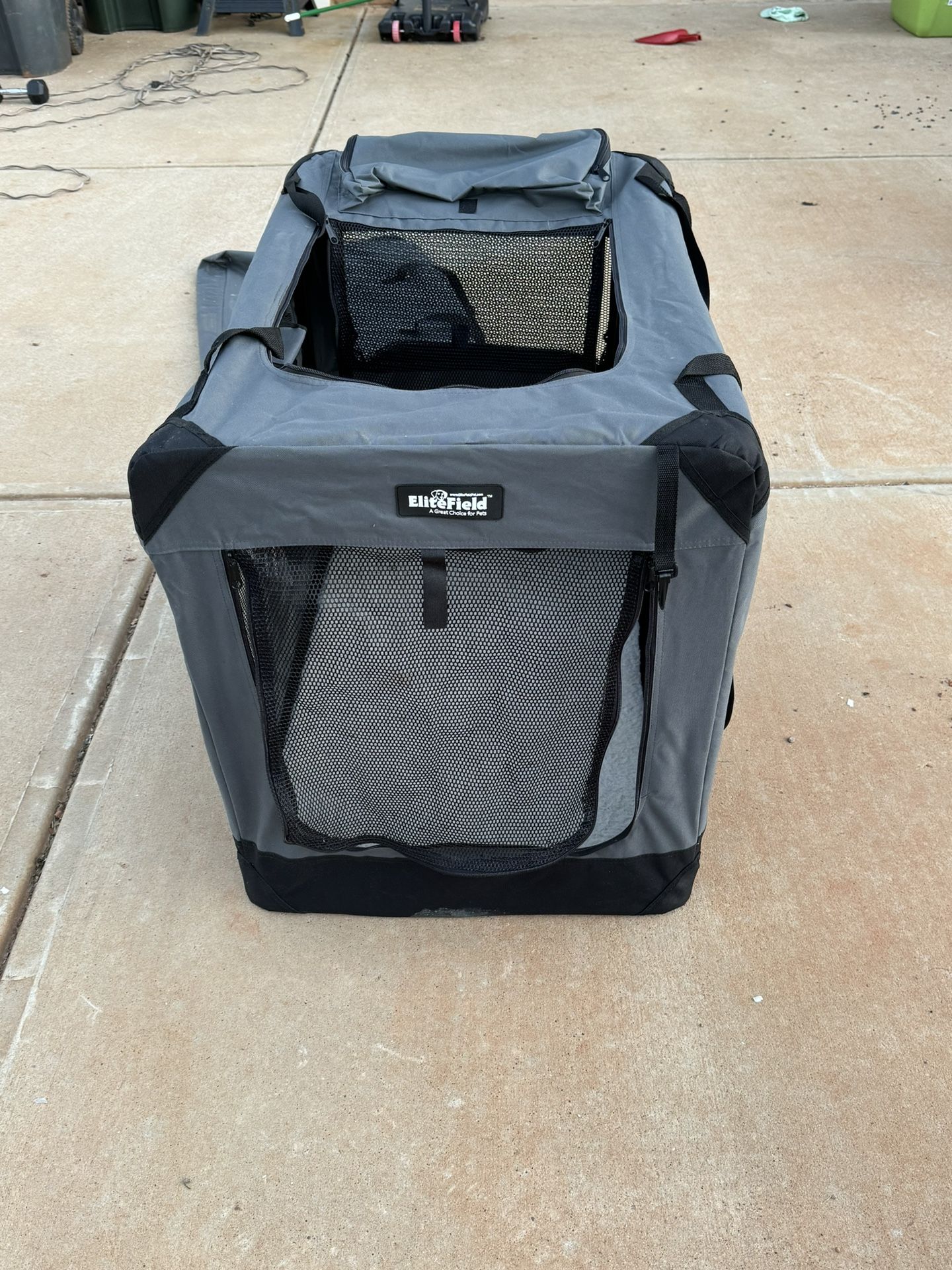 Collapsible Soft Sided Dog Cage