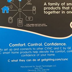Brand new, never opened GE Cync Full Color Smart Light Strip (80 inches)