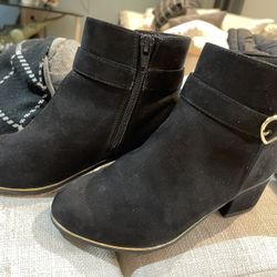 Black Kids Booties From Children’s Place 