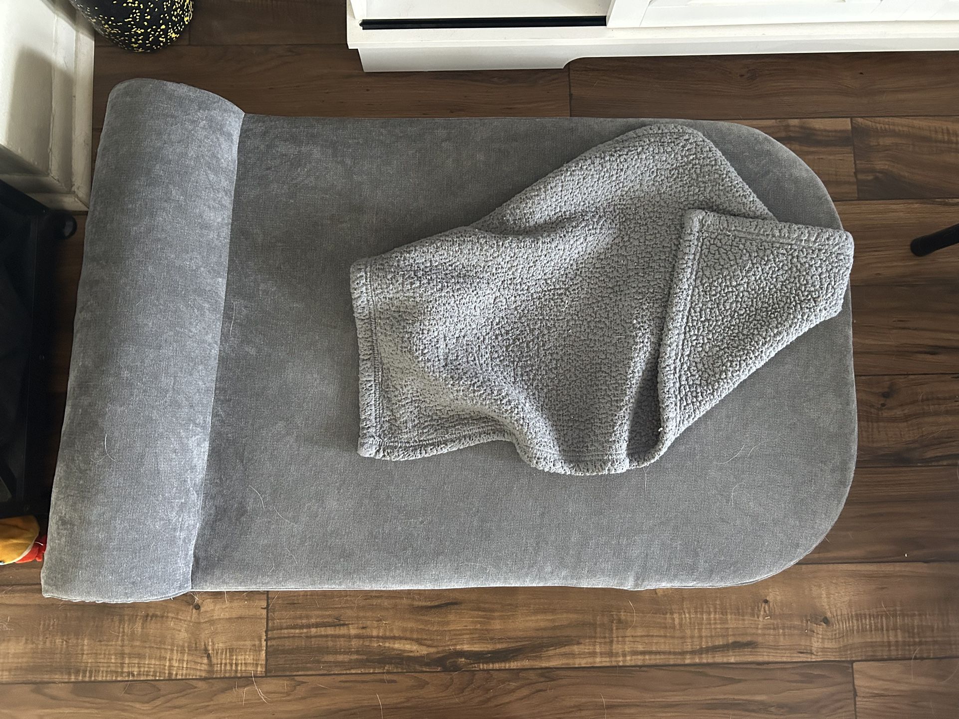 Large Grey Orthopedic Memory Foam Dog Bed 