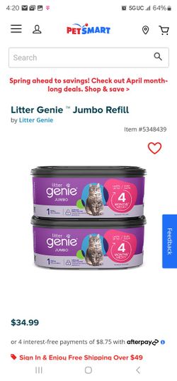 2 Litter Genie II Jumbo Refills
