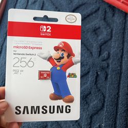 256gb Micro Sd EXPRESS For Nintendo Switch 2 