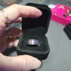 Size 7 Stainless Steel Colorful band