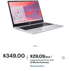 Acer Chromebook 315 15.6 HD Laptop