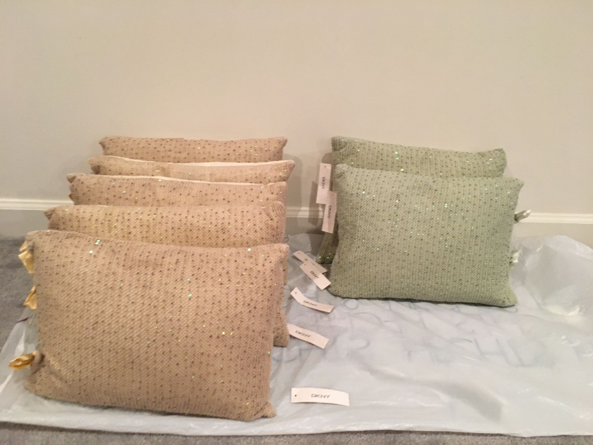 New Sequenced Throw Pillows