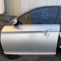 Honda Accord 2013 Front Door Driver Side, Sdn, LX, Silver, 2013 to 2017