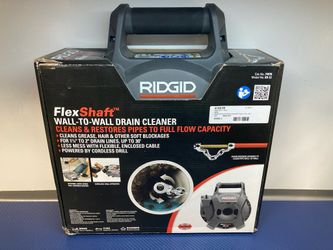 RIDGID 74978 K9-12 FlexShaft Wall-to-Wall Drain Cleaner