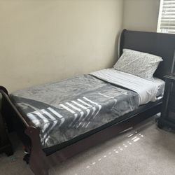 Twin Bed and Box
