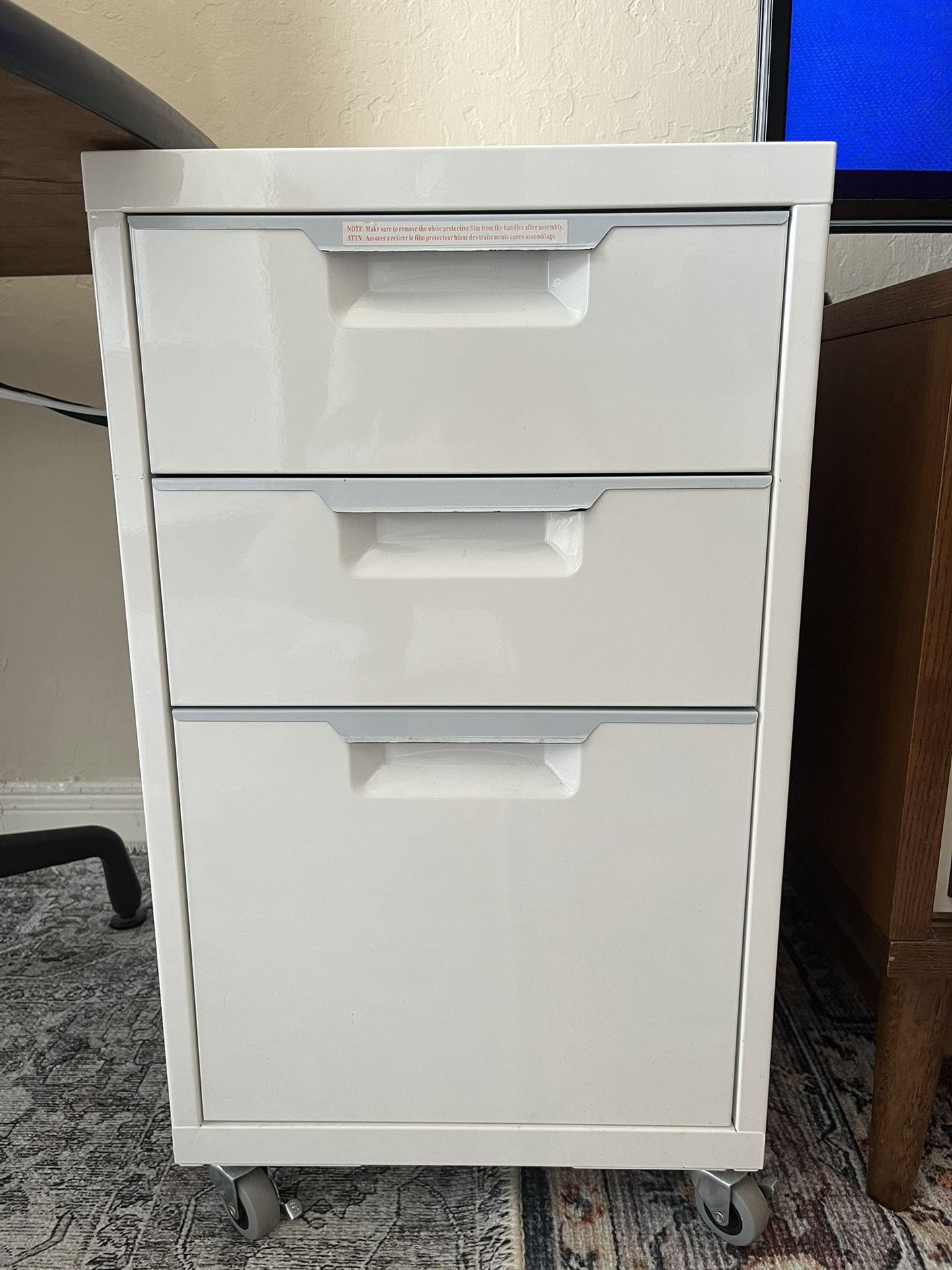 Today! TPS Metal 3-Drawer Filing Cabinet by CB2