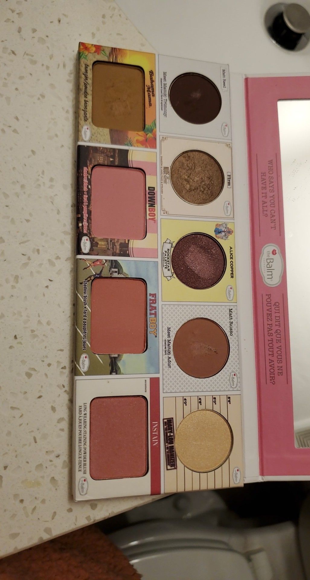Makeup palettes