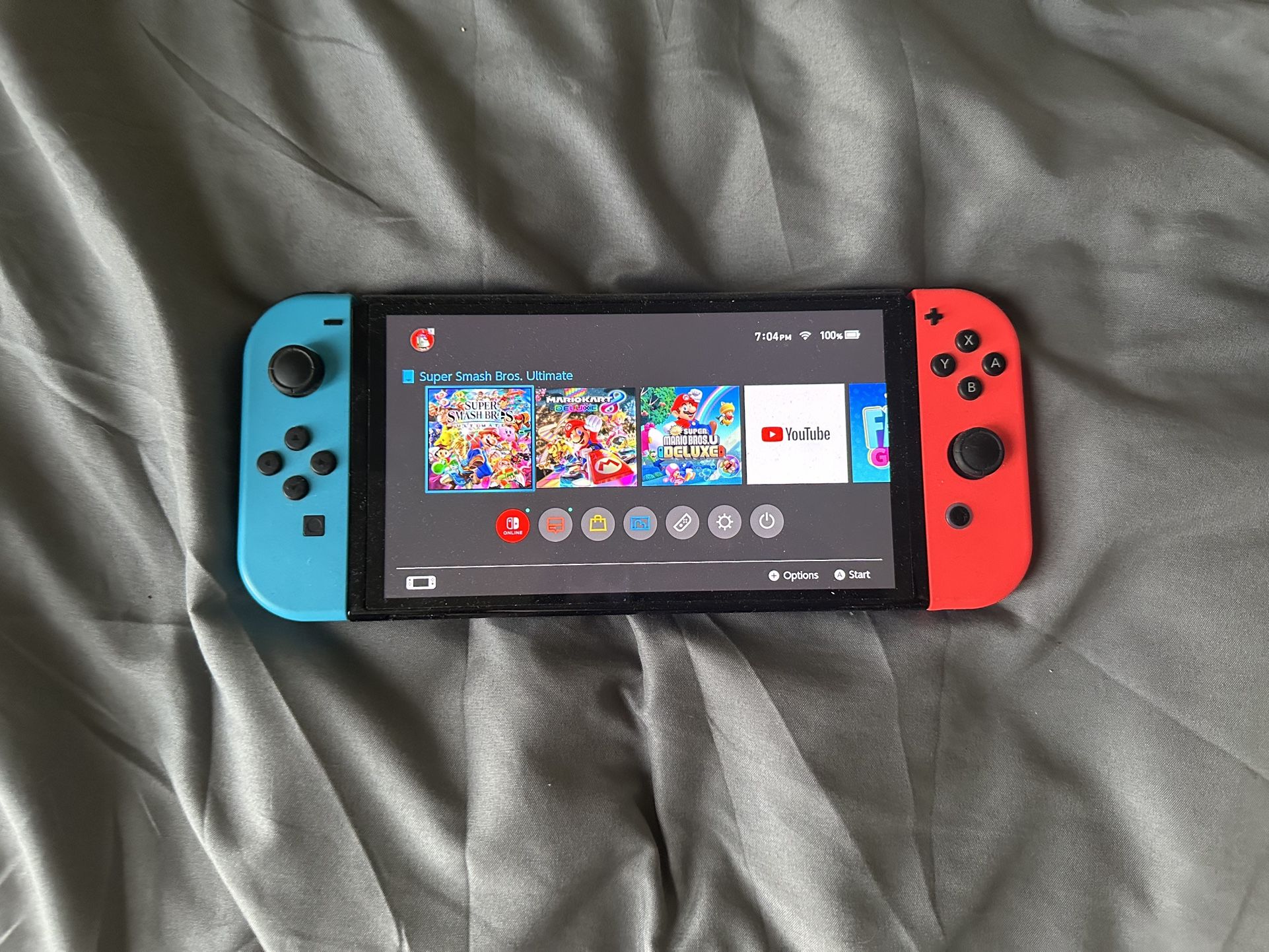 Nintendo Switch OLED With Smash Bros