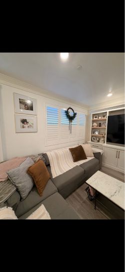 Gray Sectional Sofa