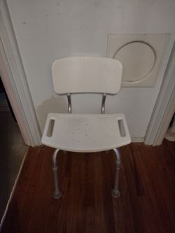 Shower Chair with Back Rest