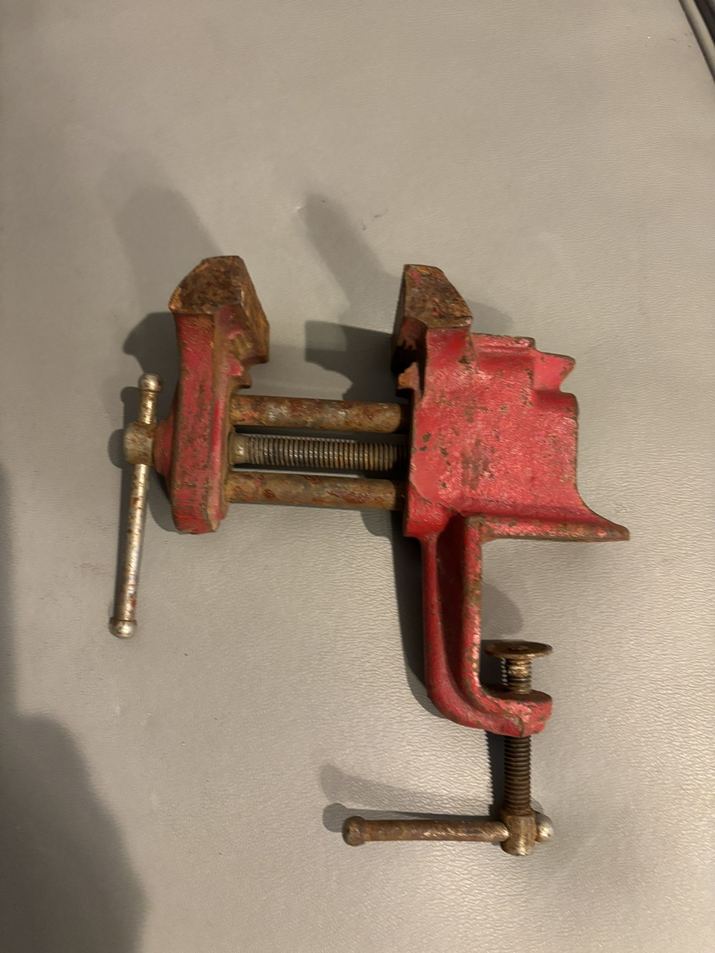 Vintage Brink&Cotton 149-8 Clamp On Table Vise