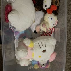 Hello Kitty Plushies 