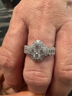 2026 NEW Moissanite White Plated Diamond - High Quality Ring for Women S925 Silver