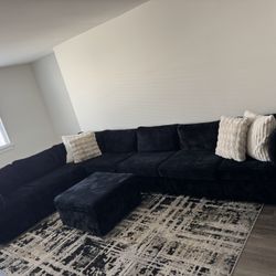 Black Sectional 