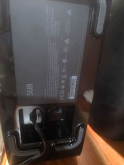 Sonos playbar / sub