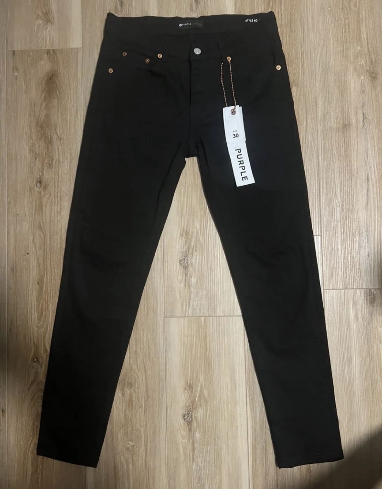 Black Purple Brand Jeans Size 30