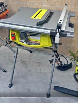Ryobi 10in table saw with stand