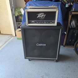 Peavy VTX Travel Head and Carvin 4x12 Cabinet
