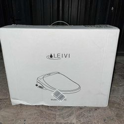 LEIVI Electric Bidet Smart Toilet Seat with Remote Control - B011-02, Elongated