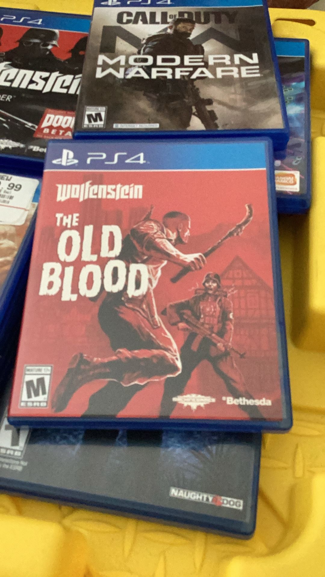 Ps4 Wolfenstein, The Old Blood Game