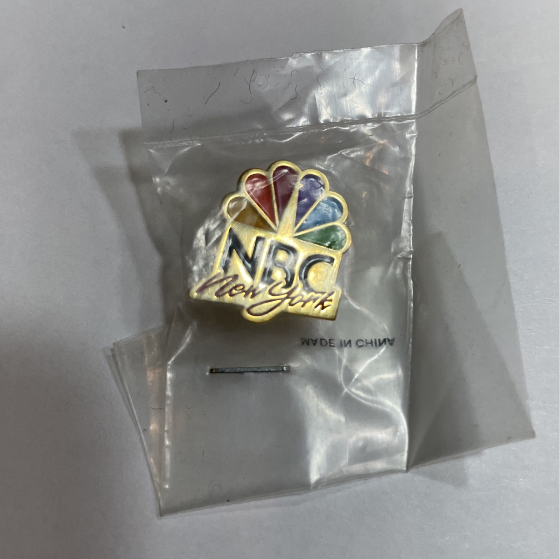 Vintage NBC New York Studio Tour Pin