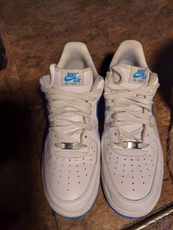AIR FORCE 1 LOW 2007 WHT/PHOTO BLUE SIZE 12