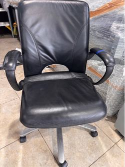 Haworth leather chairs
