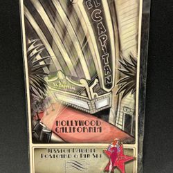 Jessica Rabbit Postcard And Pin Set- Disney Soda Fountain