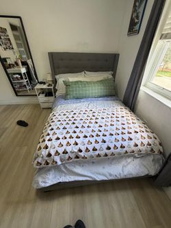 Full bed with mattress included