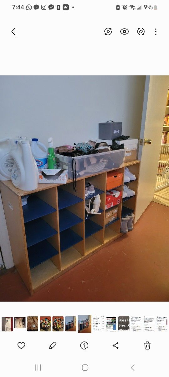 Daycare Storage Cubicle