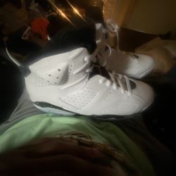 Jordan 6 White And Blue 