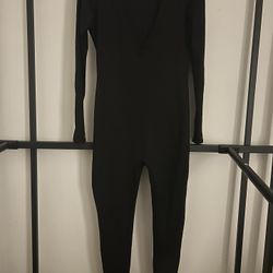 Black Long Sleeve Bodysuit 