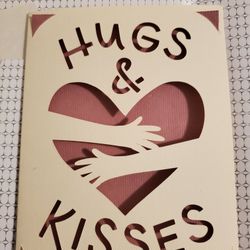 Hugs And Kisses Cards 6 Pack